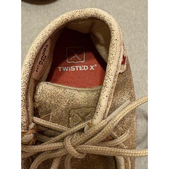 Twisted X Toddler Size 7M Shoes Mocs Barely Used - Picture 4 of 6